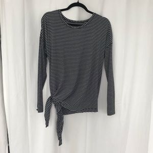 Lululemon Side Tie Long Sleeve Top Size 8